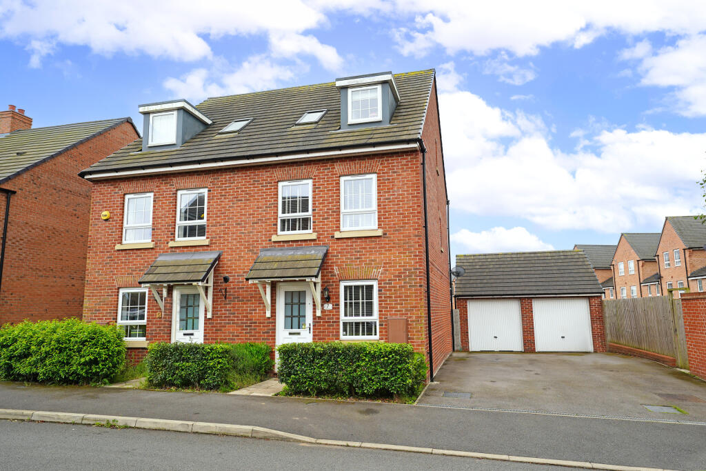 4 bedroom semidetached house for sale in Fleet Road, Lubbesthorpe