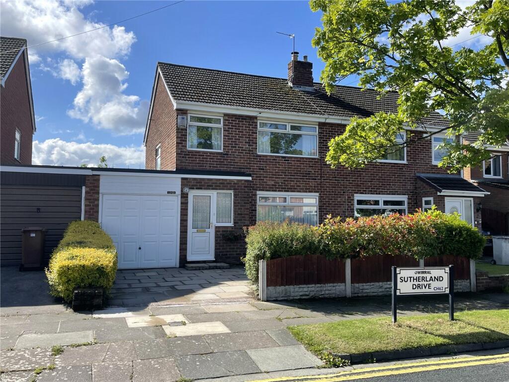 3 bedroom semidetached house for sale in Sutherland Drive, Eastham