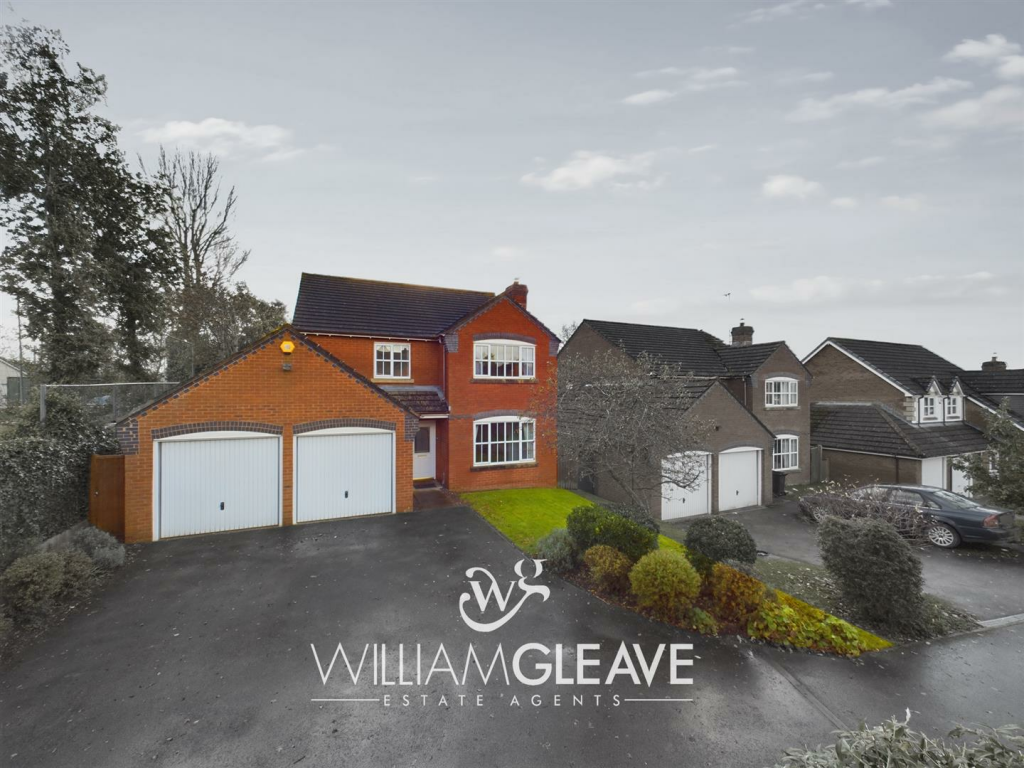 4 bedroom detached house for sale in Erw Las, Caerwys, Flintshire, CH7