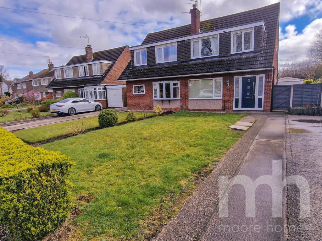 3 bedroom semidetached house for sale in CORFE CRESCENT, Hazel Grove