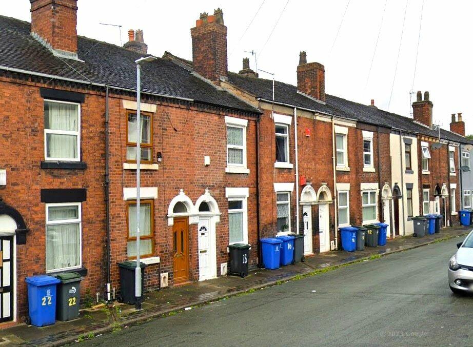 2 bedroom terraced house for sale in 16 Riley Street North, Stoke-on-Trent, Staffordshire, ST6 4BJ, ST6