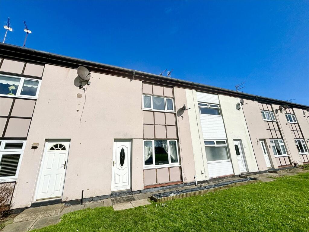 2 bedroom terraced house for sale in Duddon Close, Peterlee, Co Durham, SR8