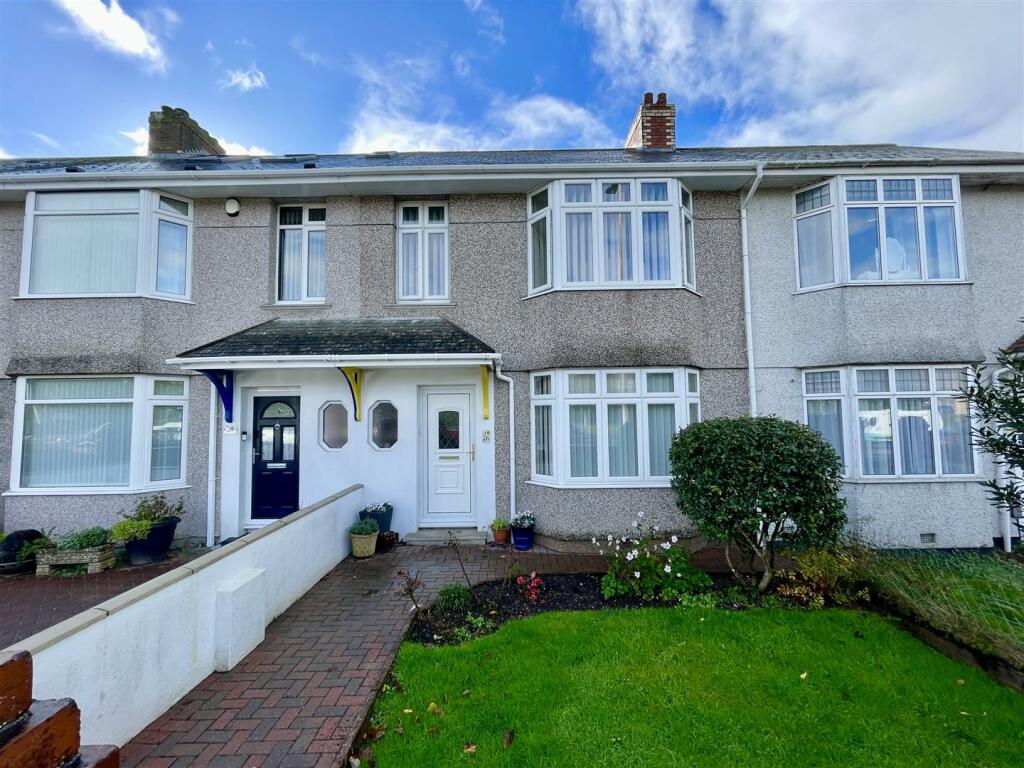 3 bedroom terraced house for sale in Fort Austin Avenue, Crownhill, Plymouth, PL6