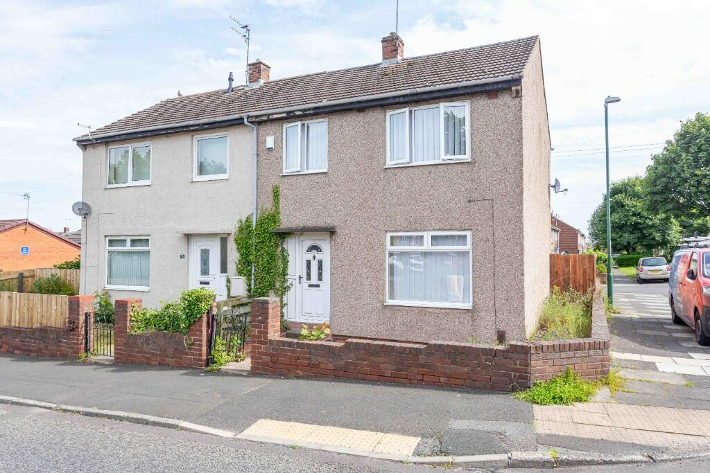 2 bedroom semidetached house for sale in Prince Consort Road, Hebburn