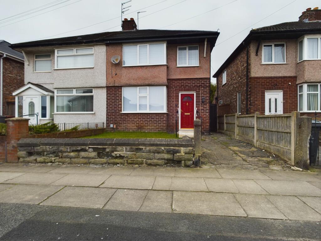 3 bedroom semidetached house for sale in Jeffereys Crescent, Huyton