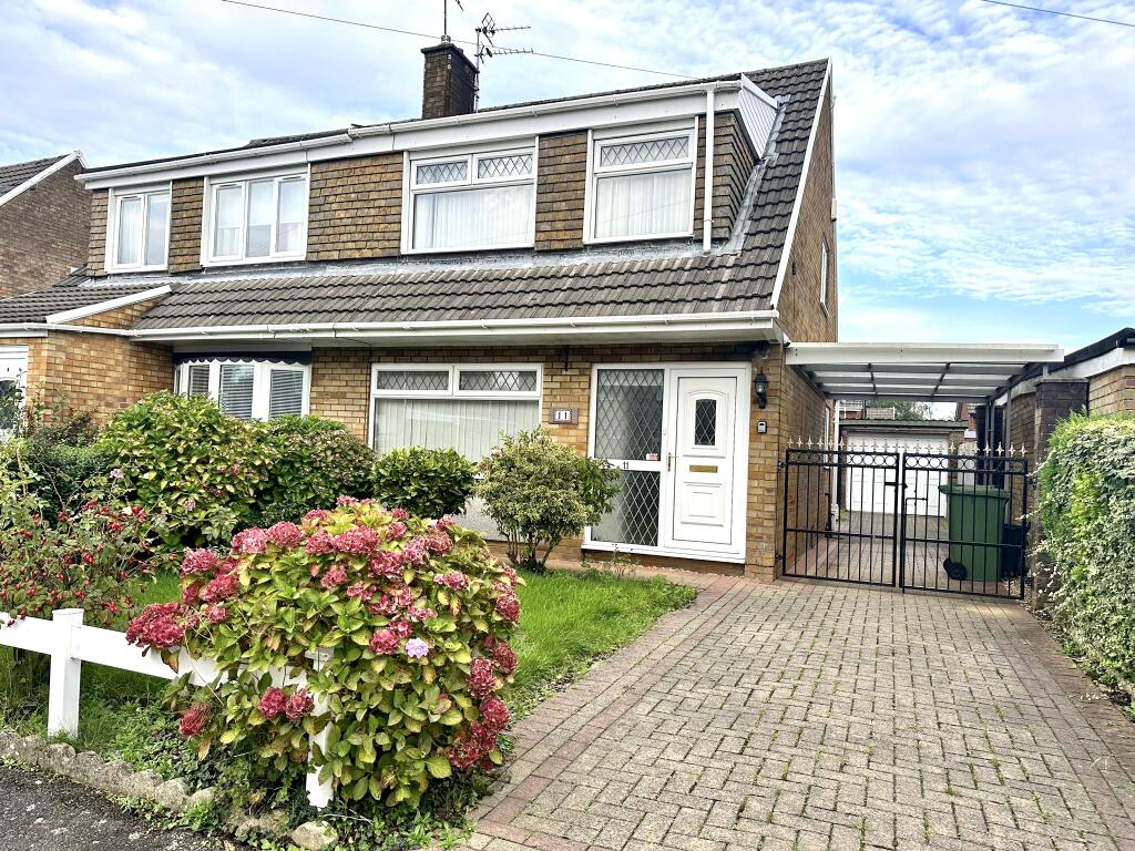 3 bedroom semidetached house for sale in Cardigan Close, Tonteg CF38