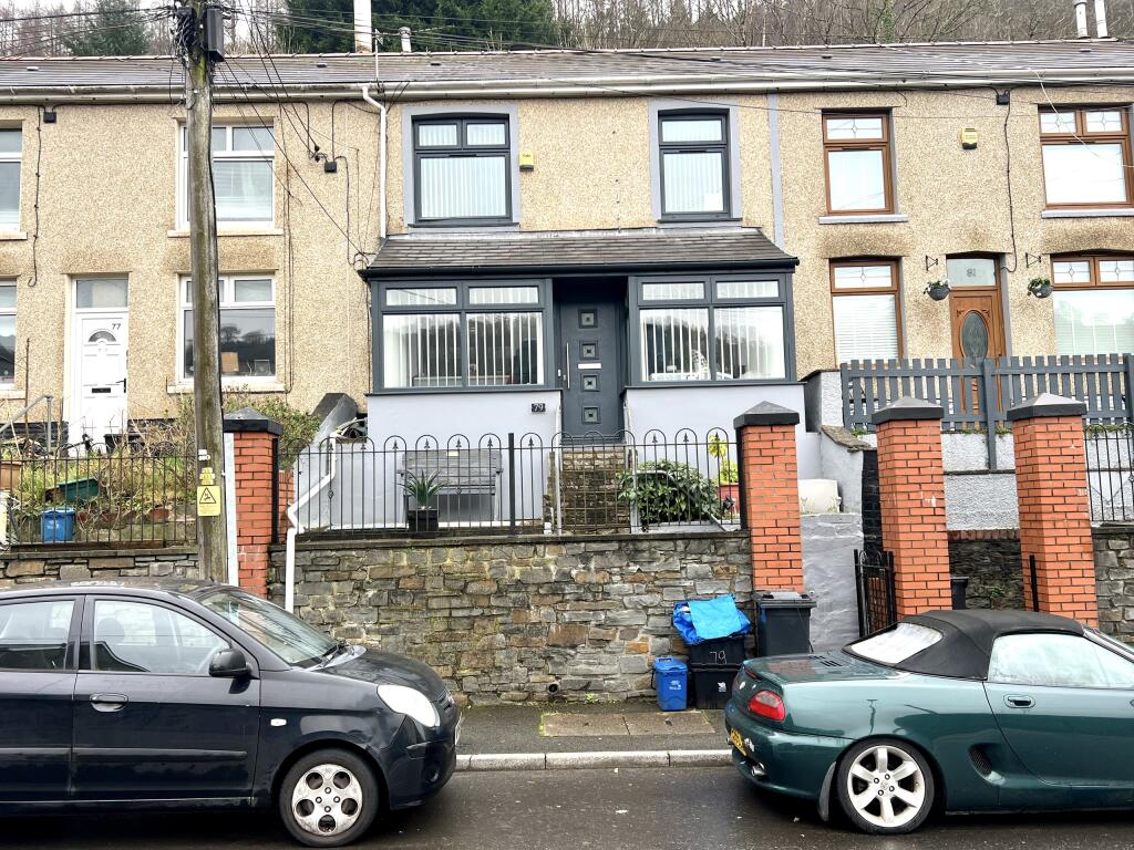 3 bedroom terraced house for sale in Mount Pleasant, Merthyr Vale