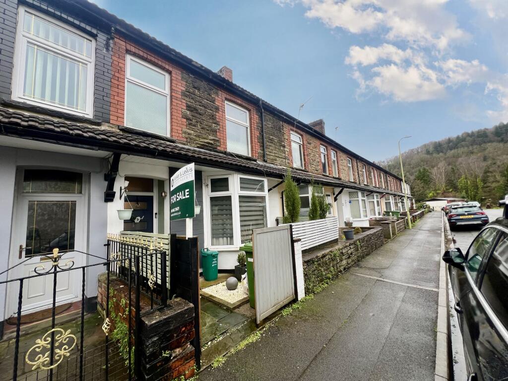 2 bedroom terraced house for sale in Mervyn Street, Rhydyfelin CF37 5HS
