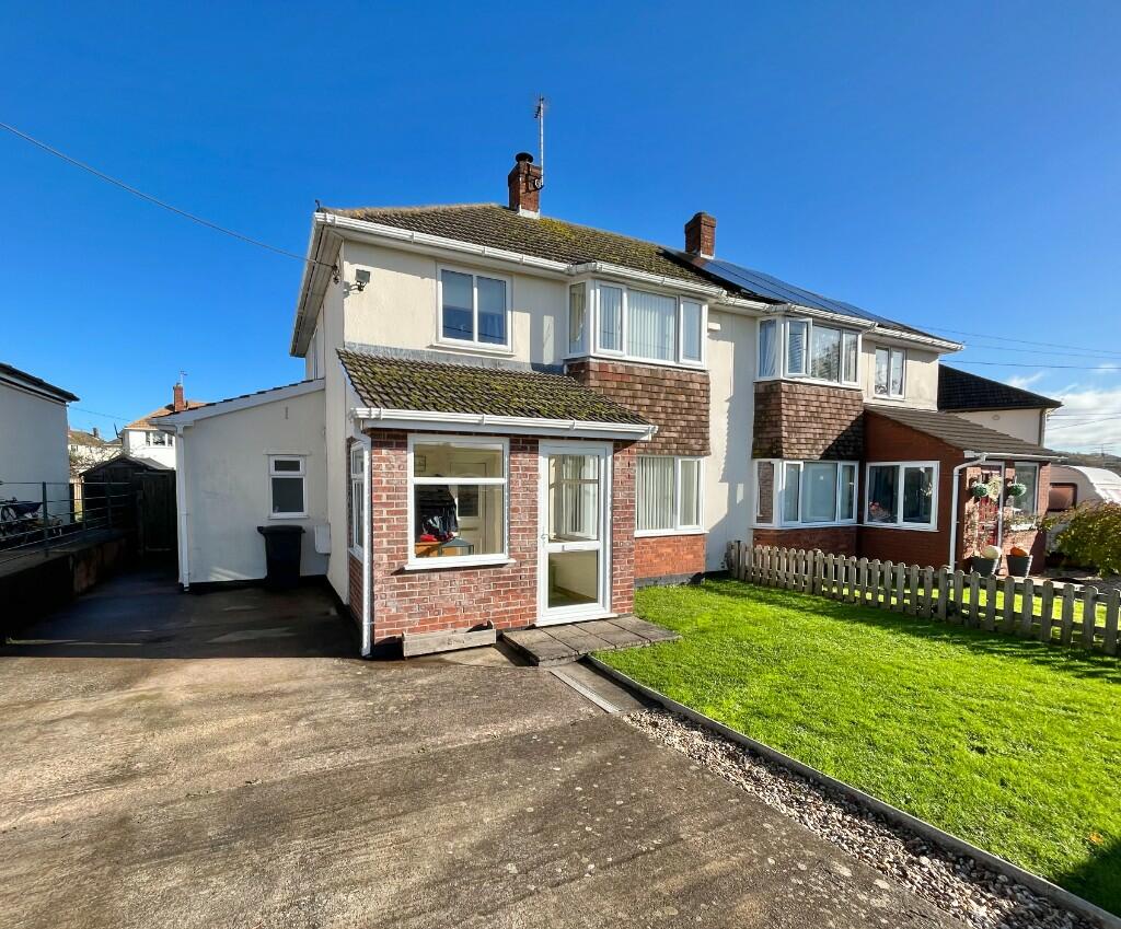 3 bedroom semidetached house for sale in Alamein Avenue, Watchet