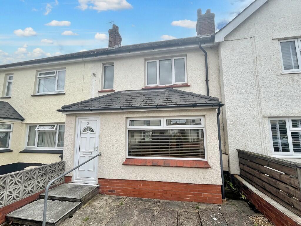 2 bedroom terraced house for sale in Quantock Road, Watchet, Somerset, TA23