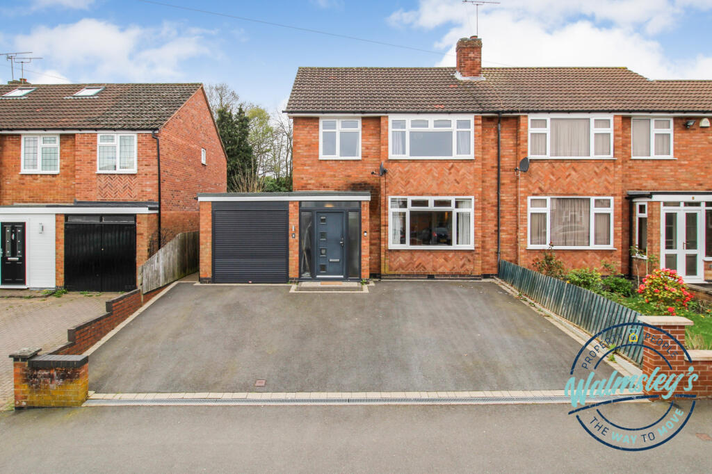 3 bedroom semi-detached house for sale in Dillotford Avenue, Styvechale, Coventry, CV3