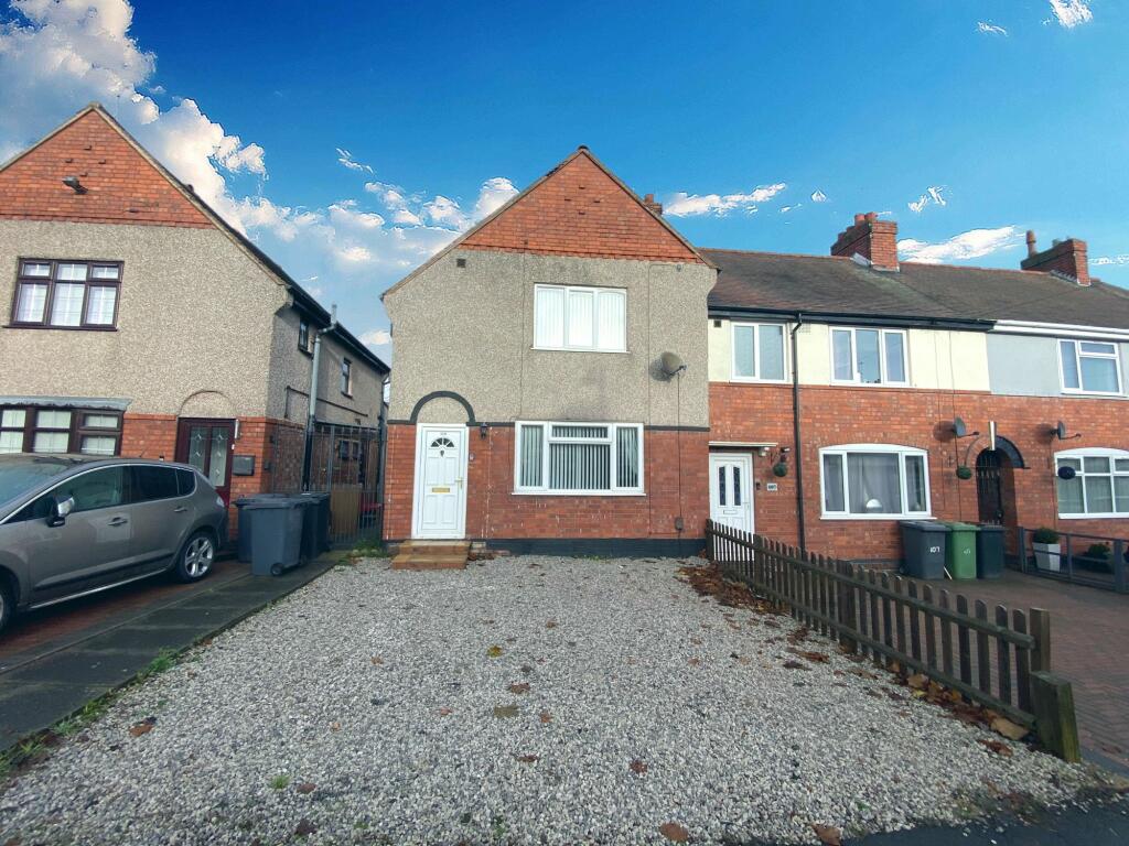3 bedroom terraced house for sale in Tomkinson Road, Nuneaton, CV10