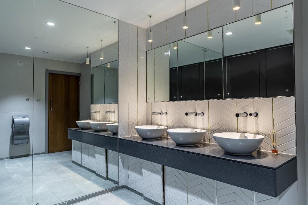 Refurbished modern WCs