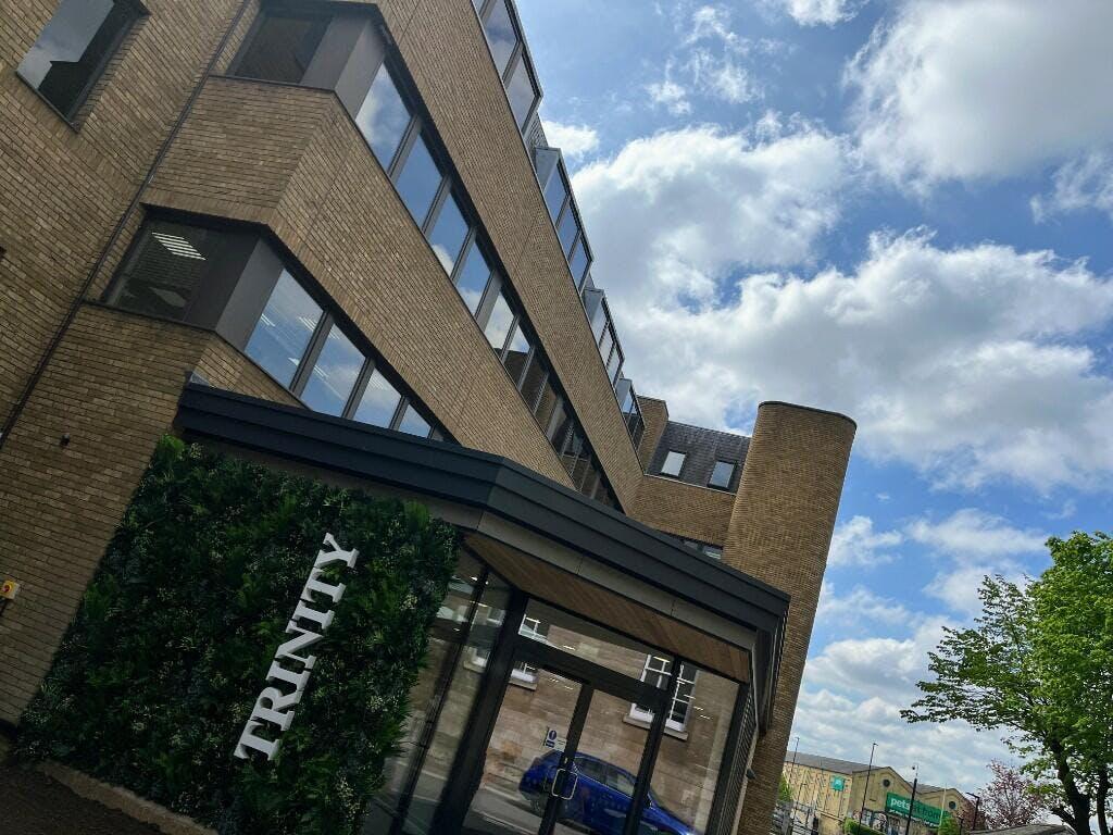 Entrance on Trinity Street