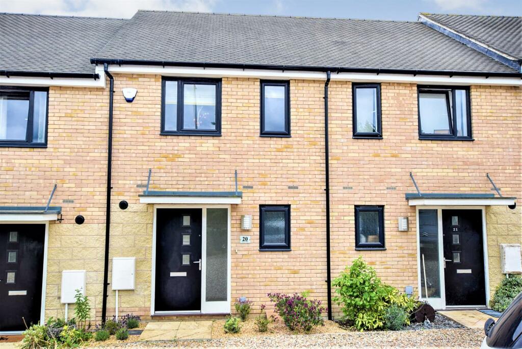 2 bedroom terraced house for sale in Darwin Walk, Withersfield, Haverhill, CB9