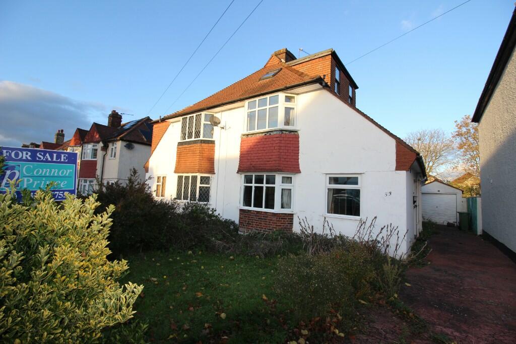 3 bedroom semidetached house for sale in Burnham Drive, Worcester Park, Surrey, KT4