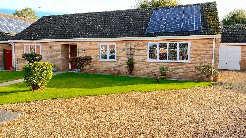 3 bedroom detached bungalow for sale in Coates Court, PE14