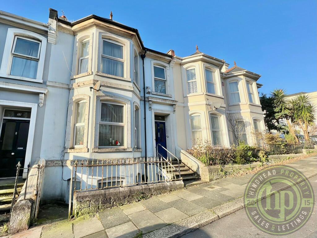 3 bedroom terraced house for sale in Molesworth Road, Stoke, Plymouth, PL1