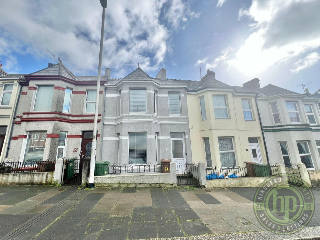 4 bedroom terraced house for sale in Victoria Road, St Budeaux, Plymouth, PL5