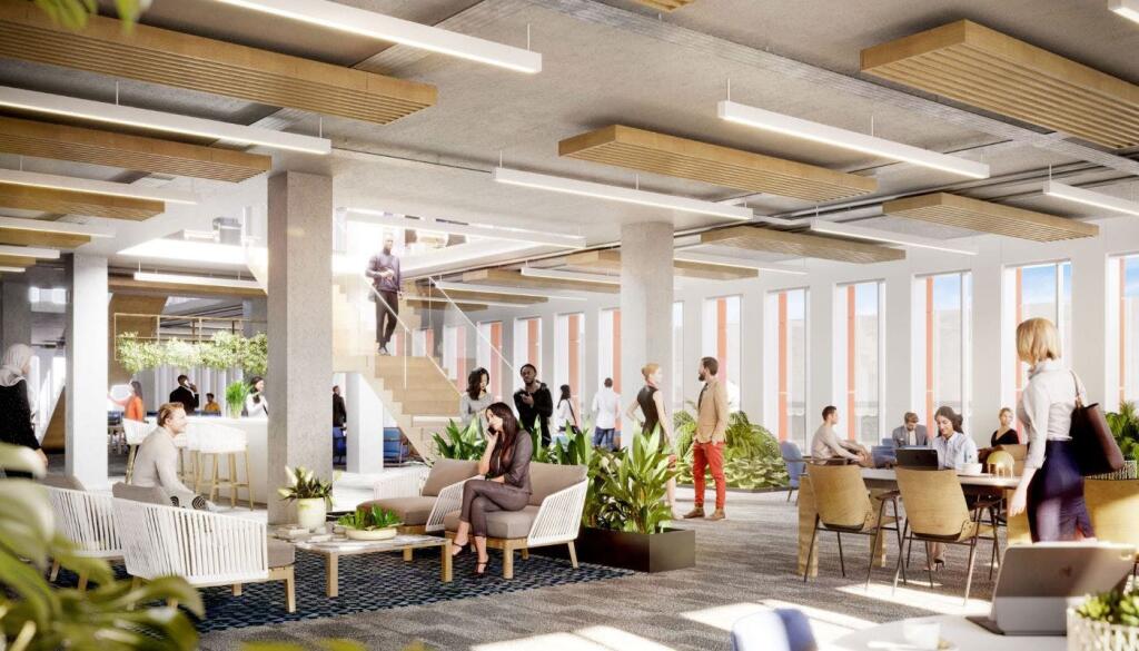 Three Chamberlain Square Birmingham  4 Communal Space.JPG