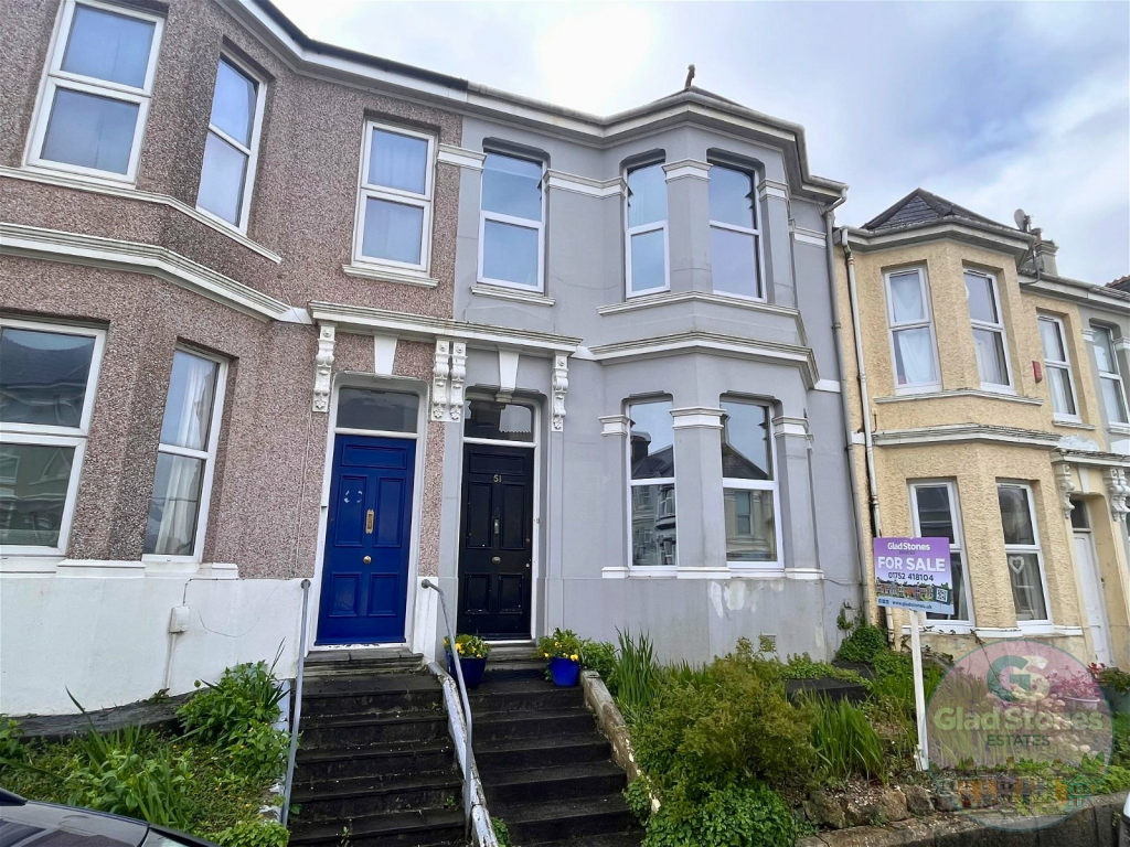 4 bedroom terraced house for sale in Rosslyn Park Road, Peverell, Plymouth, PL3