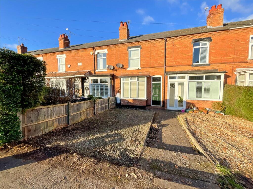 2 bedroom terraced house for sale in Reddicap Heath Road, Sutton Coldfield, West Midlands, B75