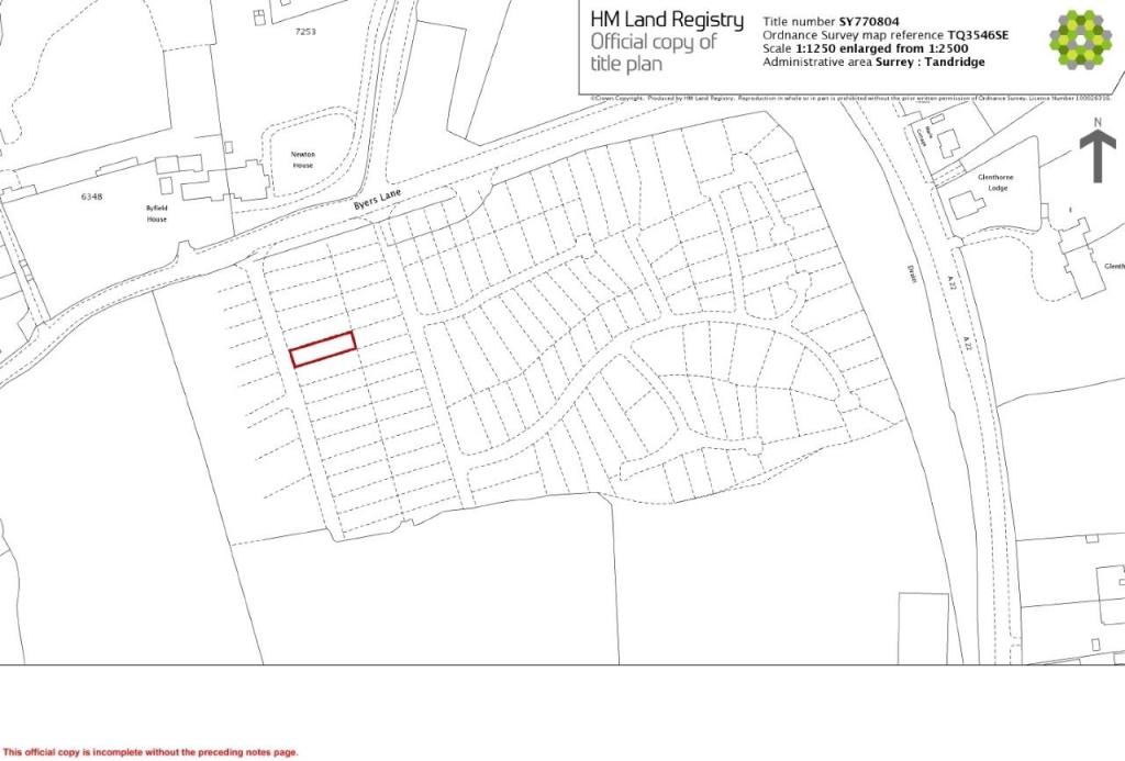 Land for sale in Byers Lane, South Godstone, Godstone, Surrey, RH9 8JH, RH9