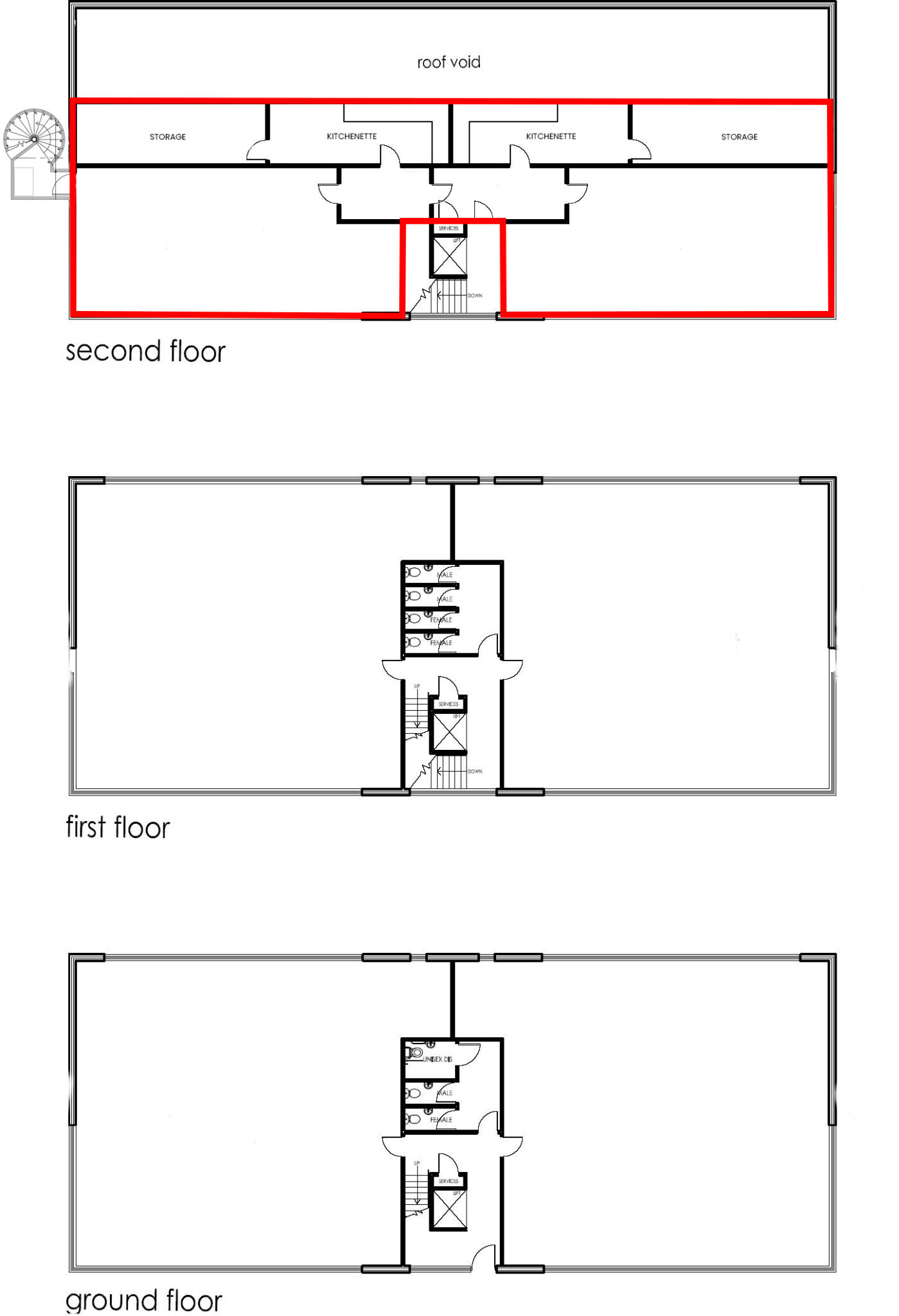 Jupiter House Floor Plans Oct 2025 Second Floor red line.jpg
