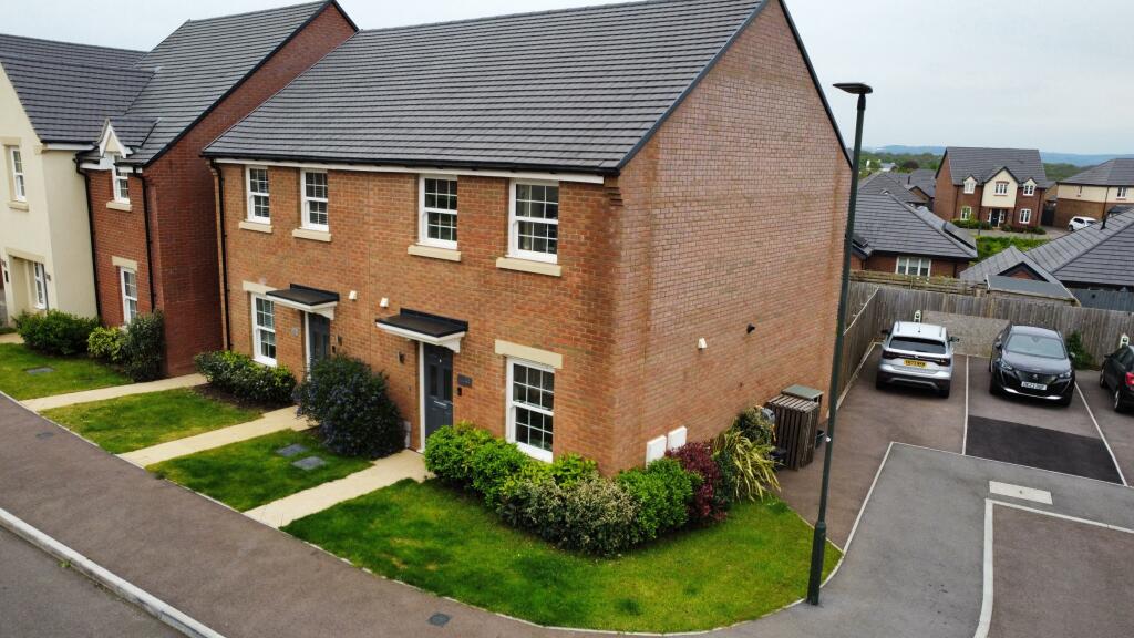 3 bedroom semidetached house for sale in Brookfields, Lydney, GL15
