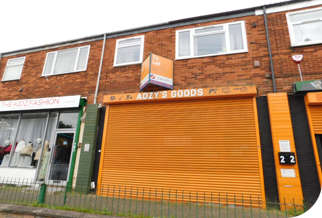 Outoftown retail property to lease in 22 Mere Road, Leicester, LE5 3HQ, LE5