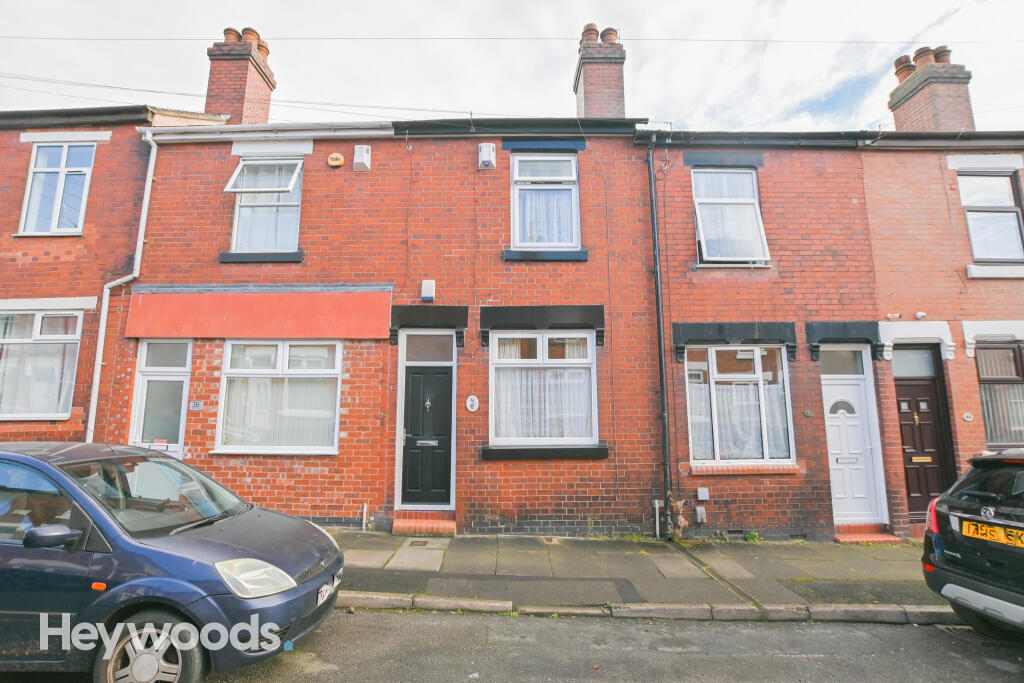 2 bedroom terraced house for sale in Clare Street, Basford, Stoke-on-Trent, ST4