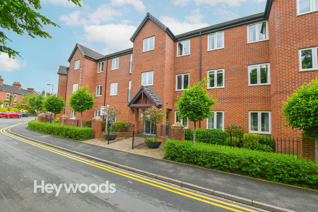 2 bedroom retirement property for sale in Rykeneld Court, Wolstanton