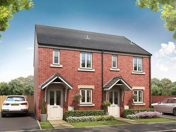 2 bedroom end of terrace house for sale in Plot 127 Cherrywood Grange, Stone Barton Road, Tithebarn, Exeter, EX1 4DN, EX1