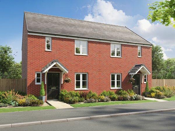 3 bedroom semi-detached house for sale in Plot 33 Cherrywood Grange, Stone Barton Road, Tithebarn, Exeter, EX1 4DN, EX1