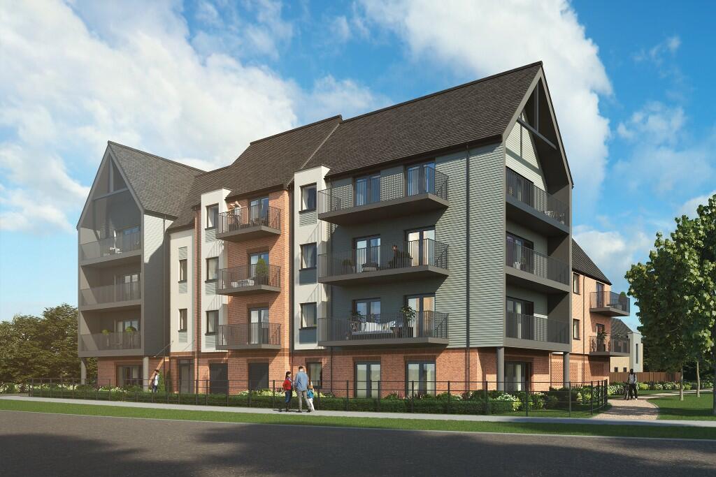 1 bedroom apartment for sale in Land off of Remembrance Avenue,
Chelmsford,
Essex,
CM3 3HR, CM3