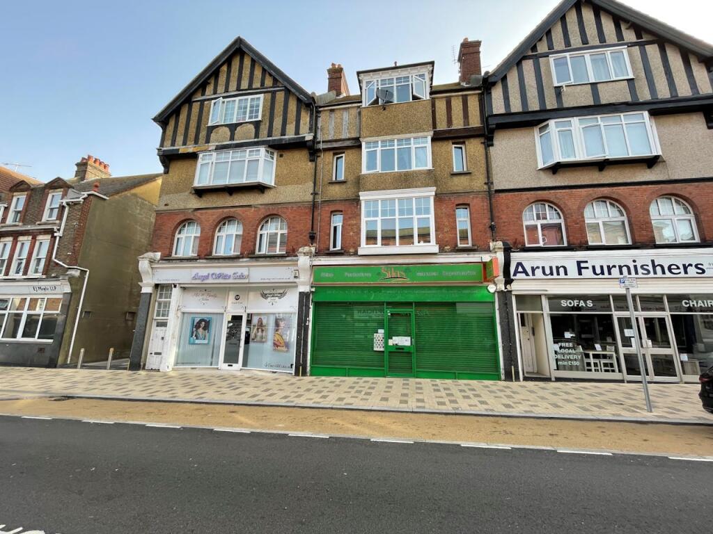High street retail property for sale in 21 Beach Road, Littlehampton