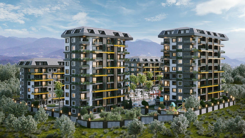 1 bed new Apartment for sale in Antalya, Alanya, Avsallar
