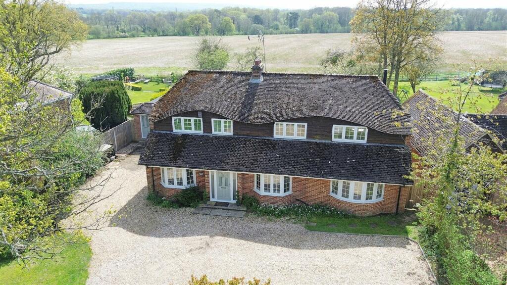 4 bedroom detached house for sale in Church Lane, Dogmersfield, Hook