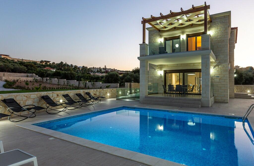 5 bedroom semi-detached villa for sale in Almyrida, Chania, Crete, Greece