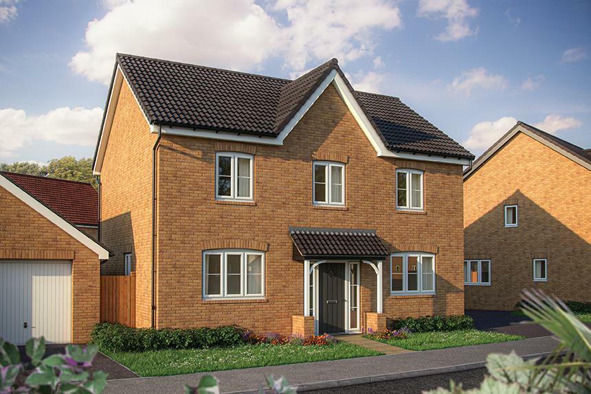 4 bedroom detached house for sale in Plot 18 St Congars Place