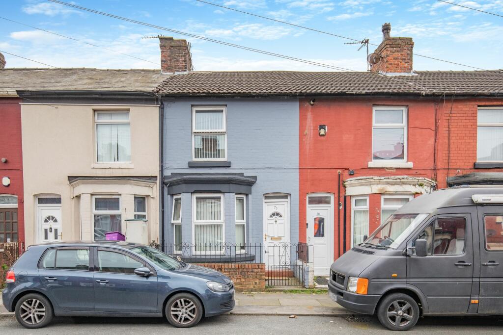 2 bedroom terraced house for sale in Kilburn Street, Liverpool, L21