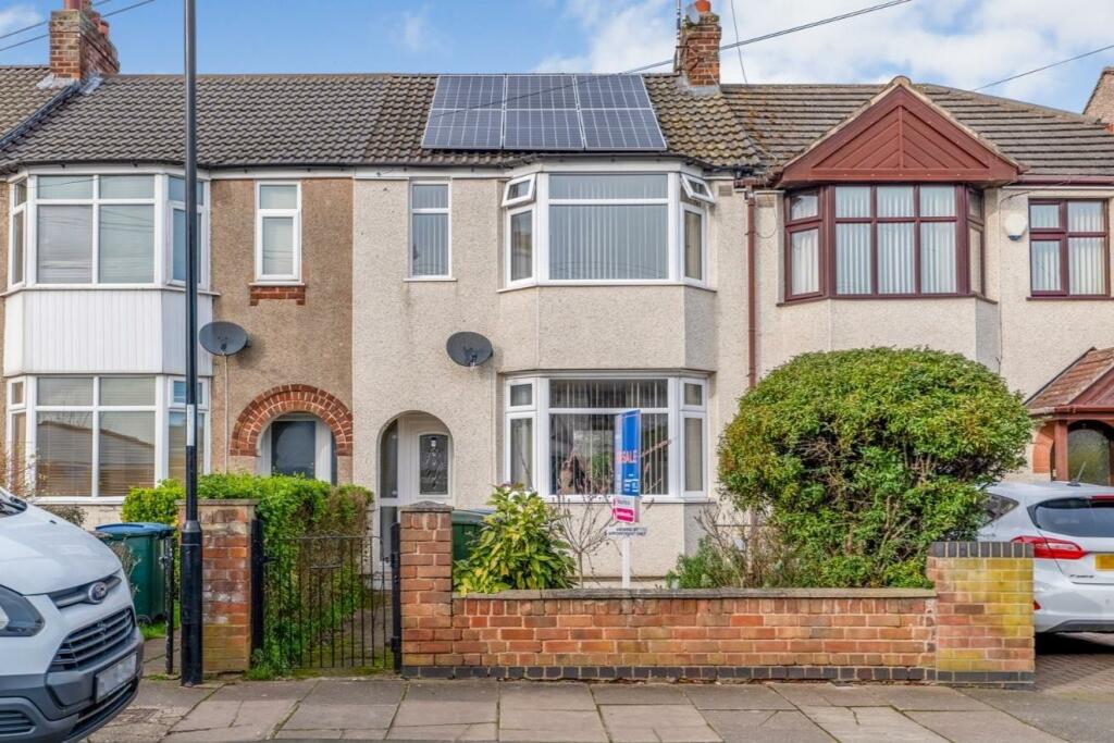 2 bedroom terraced house for sale in Macaulay Road, Coventry, CV2