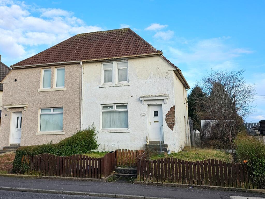 2 bedroom semidetached house for sale in Munro Avenue, Kilmarnock, East Ayrshire, KA1
