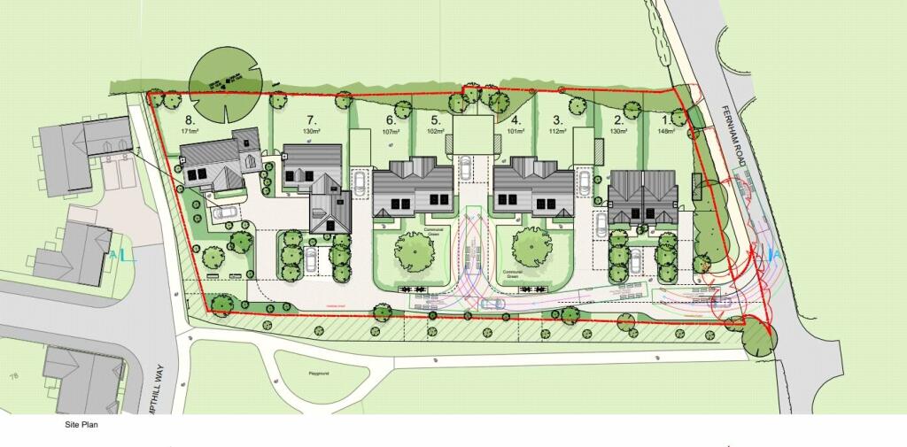 Land for sale in Fernham Road, Faringdon, SN7
