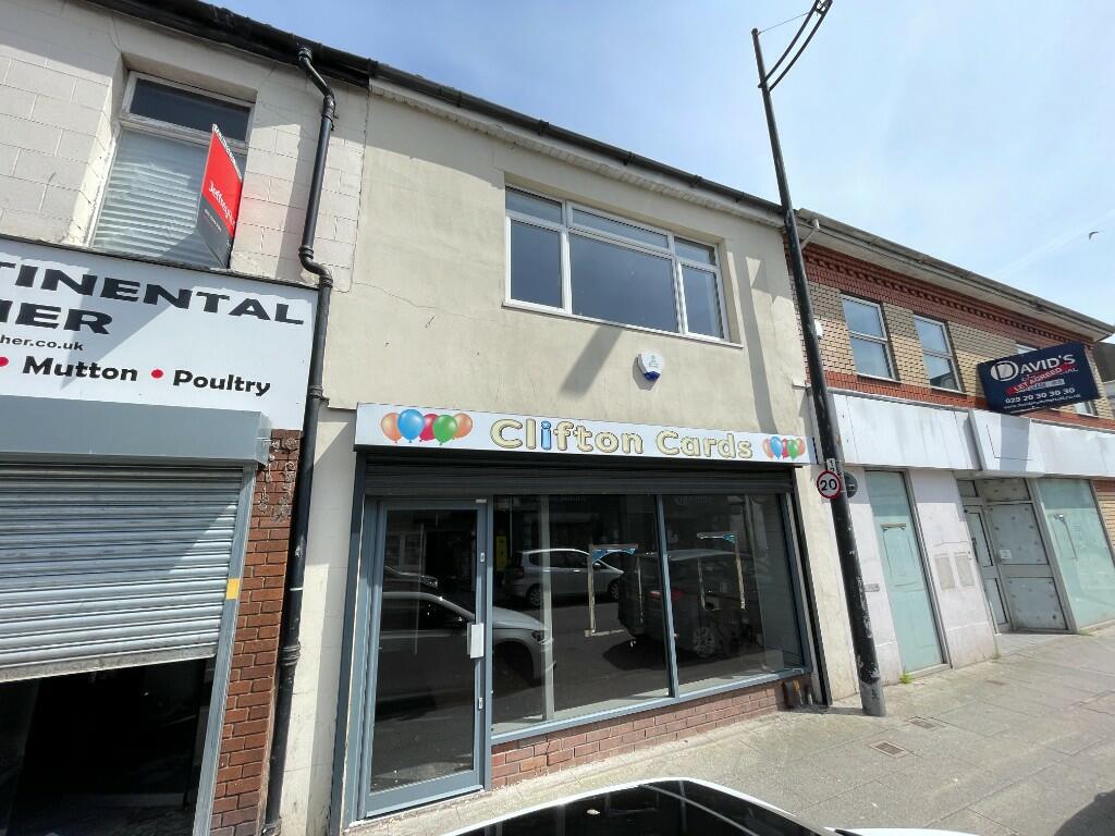 High street retail property to lease in 28 Clifton Street, Cardiff