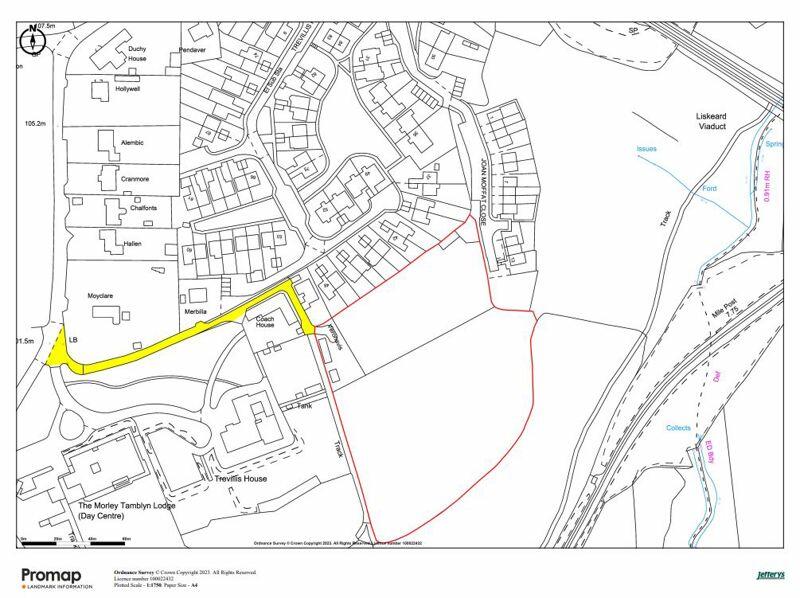 Plot for sale in Plot And Land At Trevillis Park, Liskeard, PL14