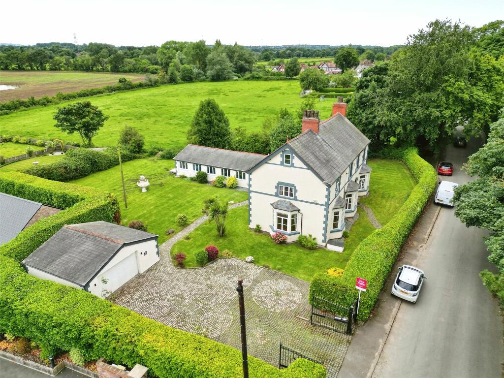 6 bedroom detached house for sale in Raby Road, Thornton Hough, Wirral