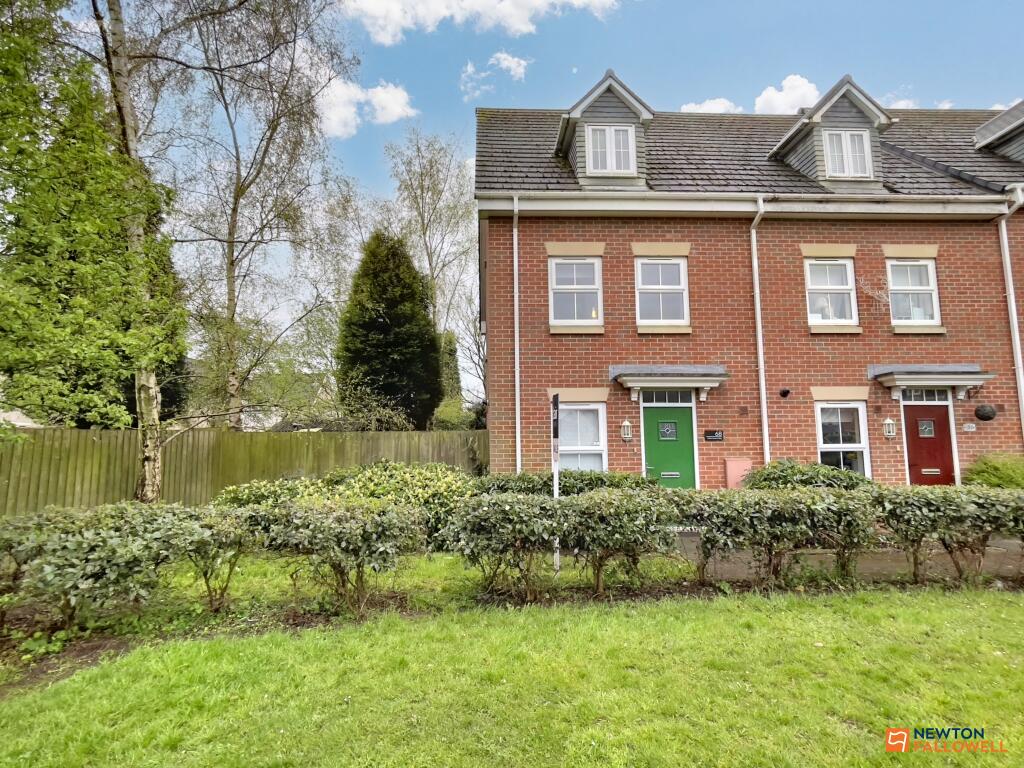 3 bedroom town house for sale in Adam Morris Way, Coalville, LE67