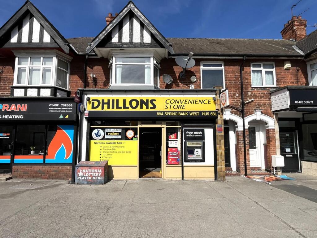 Main image of property: Dhillons Convenience Store, 894 Spring Bank West, Hull, HU5 5BL