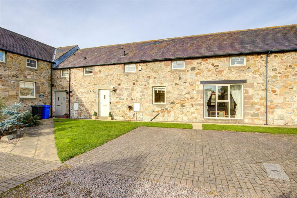3 bedroom terraced house for sale in Tughall Steads, Chathill, Alnwick
